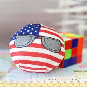 USAball, USA Countryball Plushie, 4 inch