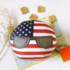 01-USA-8inch-1 USAball, USA Countryball Plushie, 8 inch