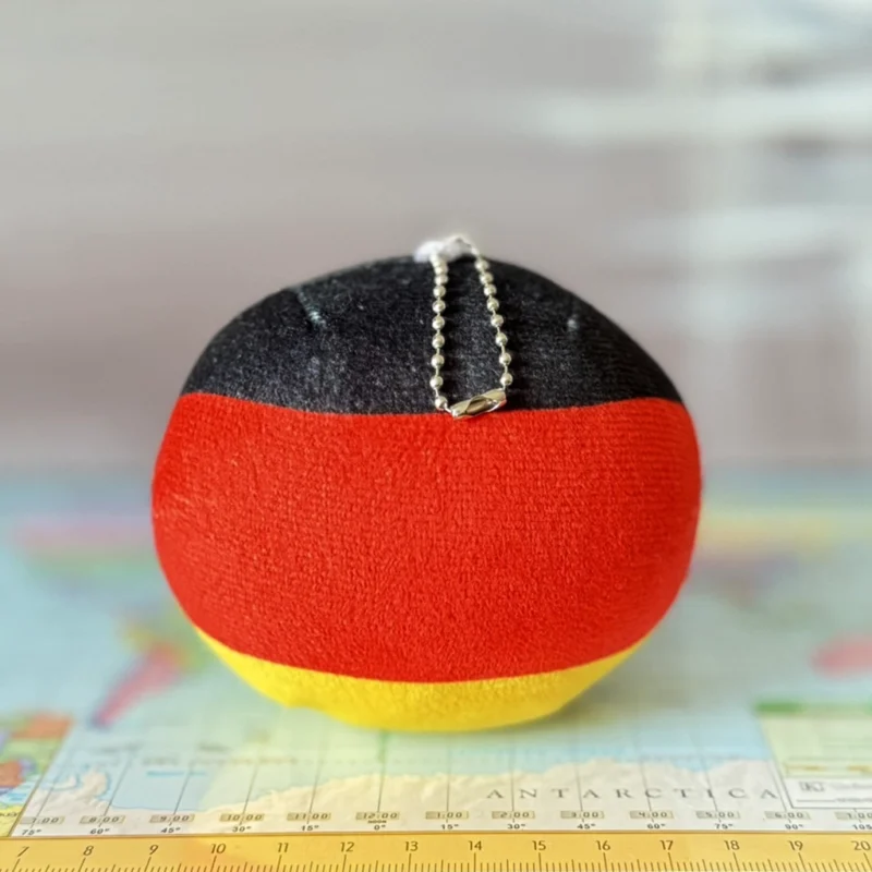 Germanyball, Germany Countryball Plushie, 4 inch