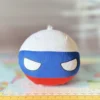 02-Russia-4inch-2 Russiaball, Russia Countryball Plushie, 4 inch
