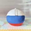 02-Russia-4inch-3 Russiaball, Russia Countryball Plushie, 4 inch