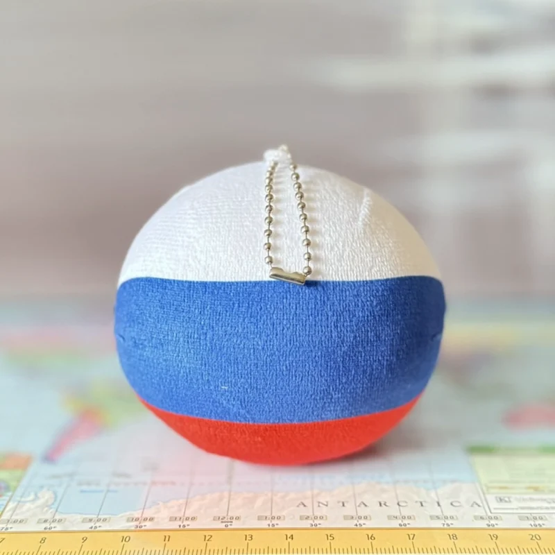 Russiaball, Russia Countryball Plushie, 4 inch