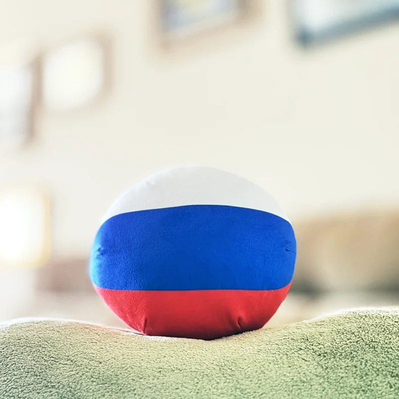 02-Russia-8inch-3 Russiaball, Russia Countryball Plushie, 8 inch