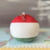 03-Hungary-4inch-3 Hungaryball, Hungary Countryball Plushie, 4 inch