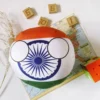 03-India-8inch-1 Indiaball, India Countryball Plushie, 8 inch