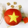 03-Vietnam-8inch-1 Vietnam Countryball Plushie – 8 Inch Red Yellow Star Soft Toy