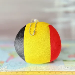Belgiumball, Belgium Countryball Plushie, 4 inch