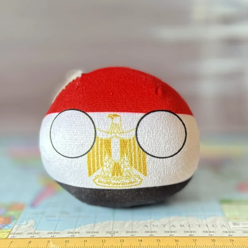 Egyptball, Egypt Countryball Plushie, 4 inch