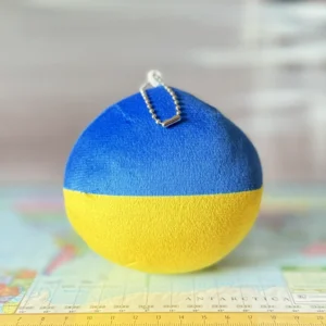 Ukraineball, Ukraine Countryball Plushie, 4 inch
