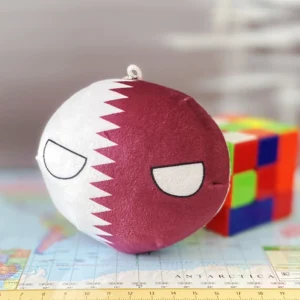 Qatarball, Qatar Countryball Plushie, 4 inch