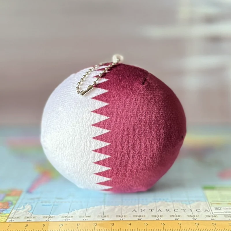 Qatarball, Qatar Countryball Plushie, 4 inch