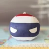 05-Thaland-4inch-2 Thailandball, Thailand Countryball Plushie, 4 inch