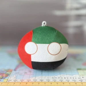 Dubaiball, Dubai Countryball Plushie, 4 inch