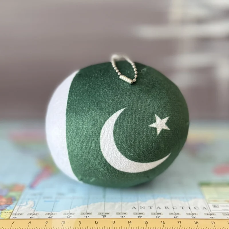 07-Pakistan-4inch-3 Pakistanball, Pakistan Countryball Plushie, 4 inch