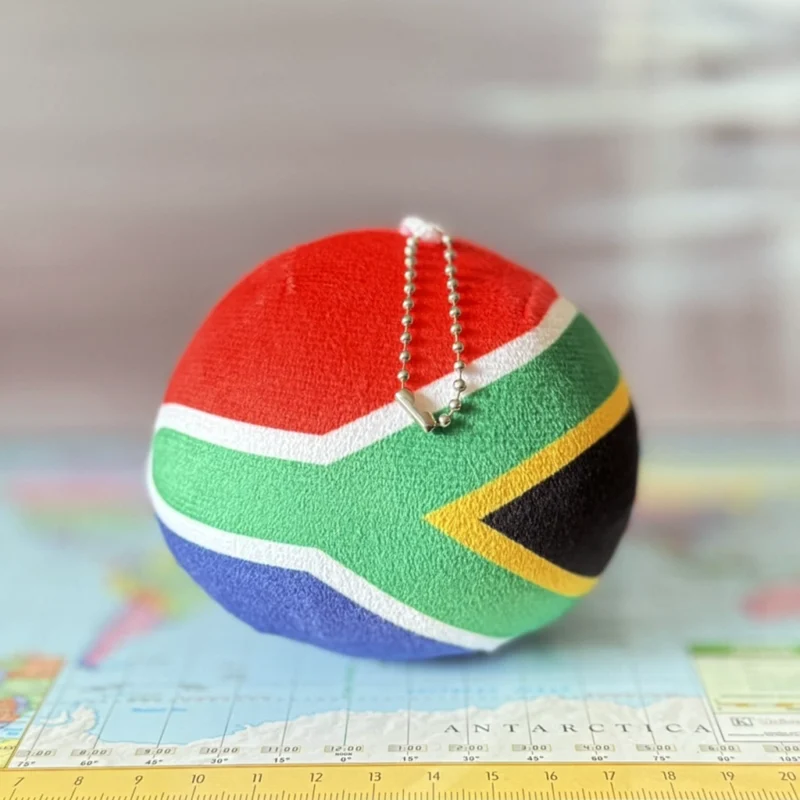 South Africaball, South Africa Countryball Plushie, 4 inch