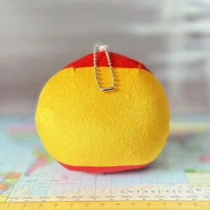 Spainball, Spain Countryball Plushie, 4 inch