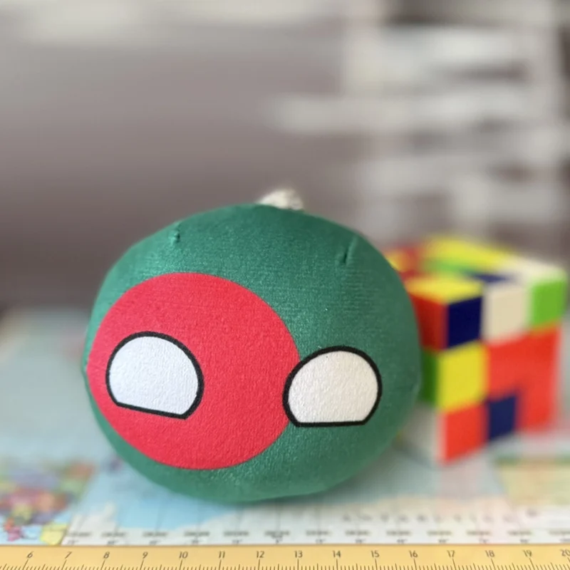 Bangladeshball, Bangladesh Countryball Plushie, 4 inch