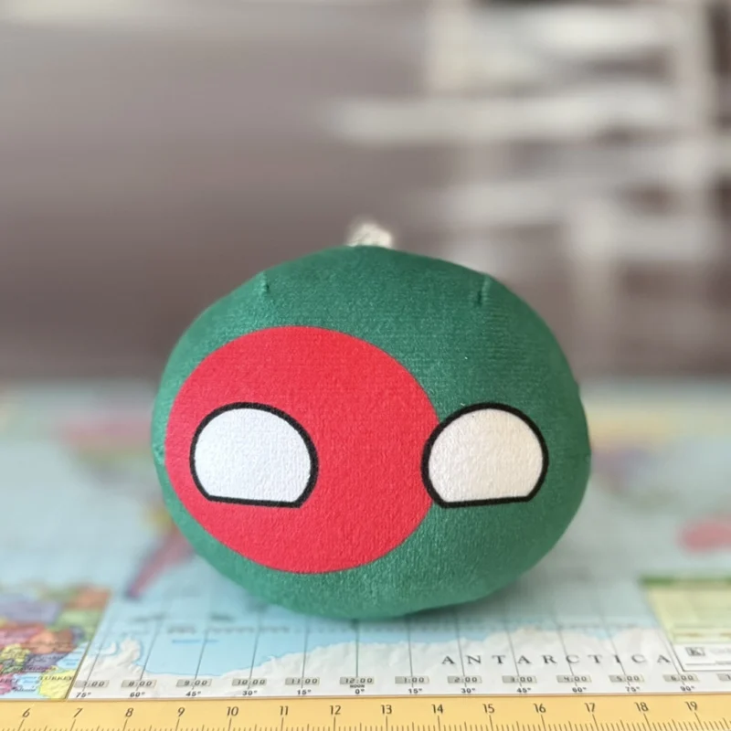 Bangladeshball, Bangladesh Countryball Plushie, 4 inch