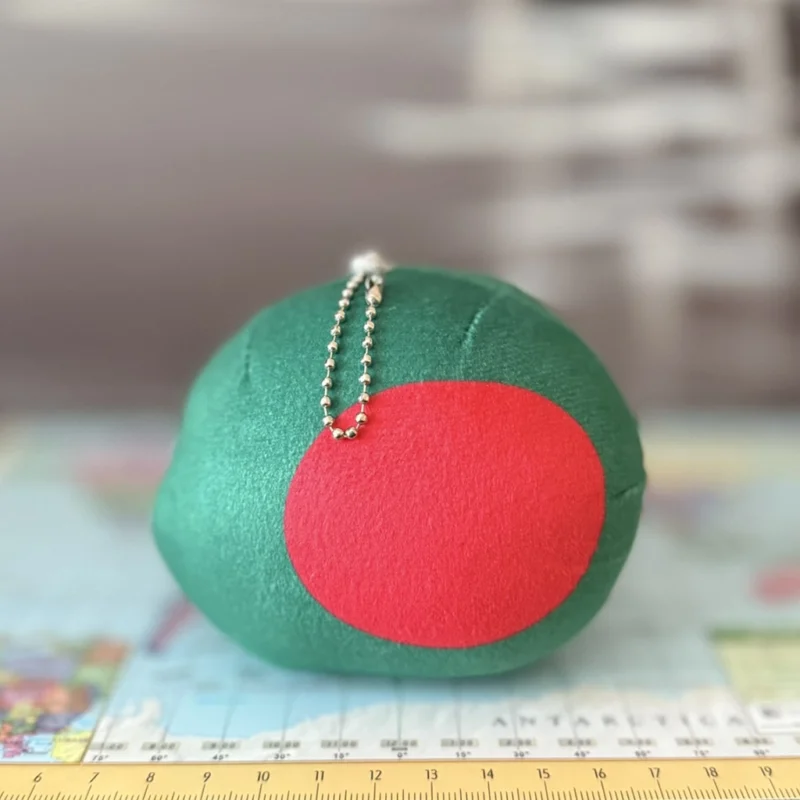Bangladeshball, Bangladesh Countryball Plushie, 4 inch