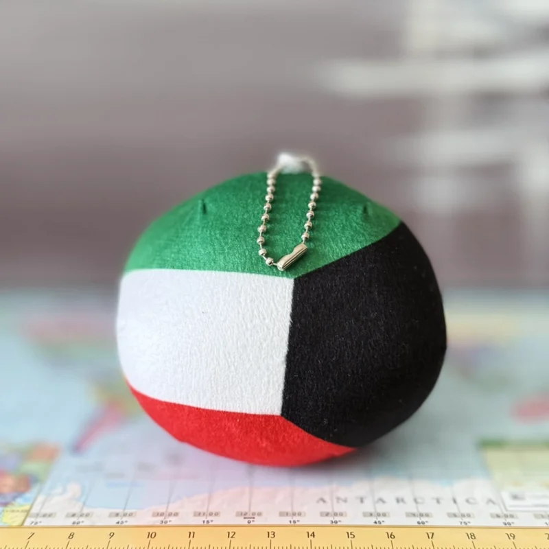 Kuwaitball, Kuwait Countryball Plushie, 4 inch