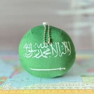 Saudi Arabiaball, Saudi Arabia Countryball Plushie, 4 inch