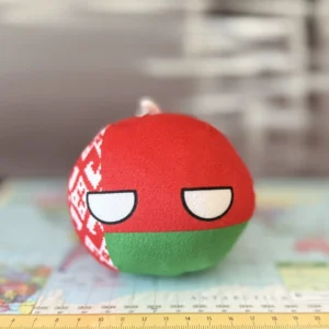 Belarusball, Belarus Countryball Plushie, 4 inch