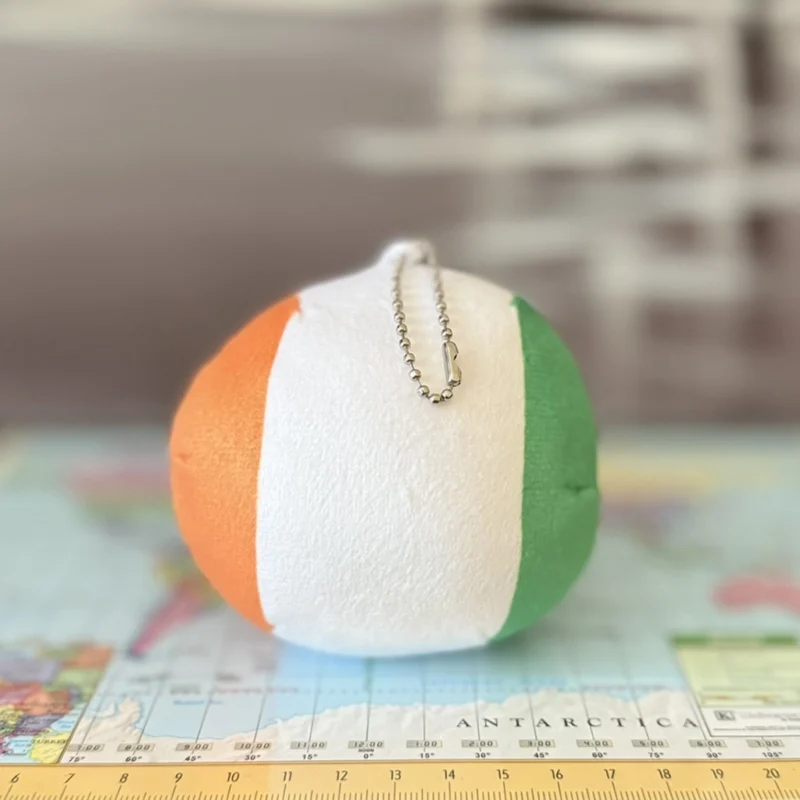 Irelandball, Ireland Countryball Plushie, 4 inch