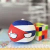 11-Cuba-4inch-1 Cubaball, Cuba Countryball Plushie, 4 inch