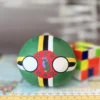 11-Dominica-4inch-1 Dominicaball, Dominica Countryball Plushie, 4 inch