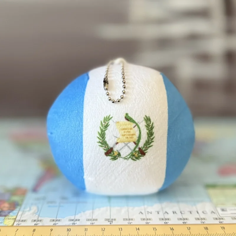 Guatemalaball, Guatemala Countryball Plushie, 4 inch