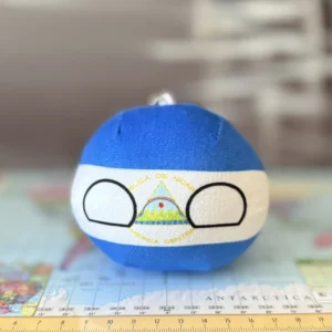 Nicaraguaball, Nicaragua Countryball Plushie, 4 inch