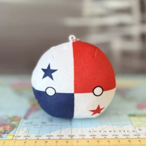Panamaball, Panama Countryball Plushie, 4 inch
