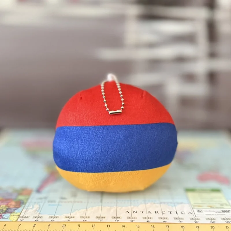 Armeniaball, Armenia Countryball Plushie, 4 inch