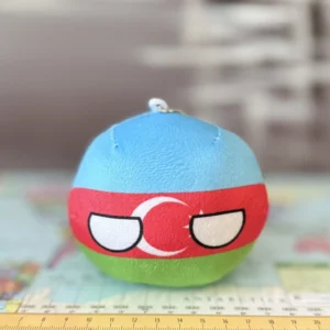 Azerbaijanball, Azerbaijan Countryball Plushie, 4 inch