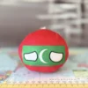 12-Maldives-4inch-2 Maldivesball, Maldives Countryball Plushie, 4 inch