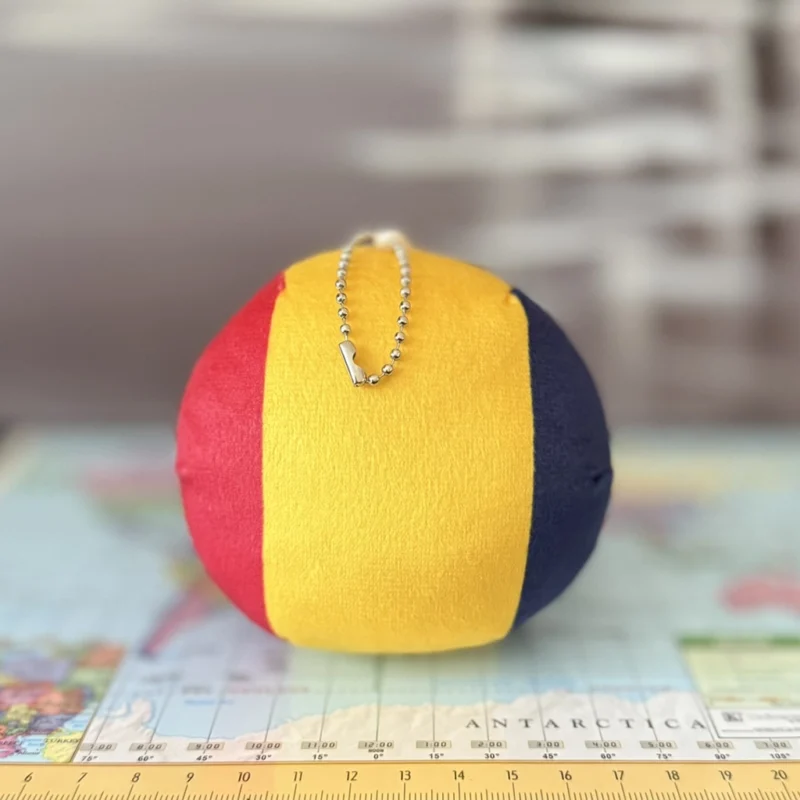 Chadball, Chad Countryball Plushie, 4 inch