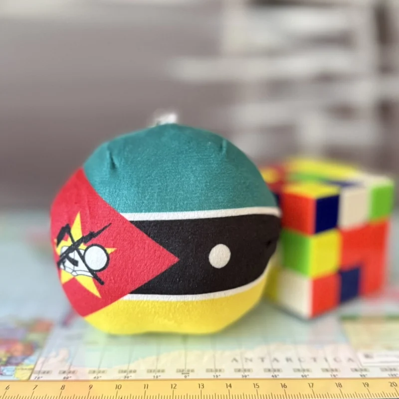 14-Mozambique-4inch-1 Mozambiqueball, Mozambique Countryball Plushie, 4 inch