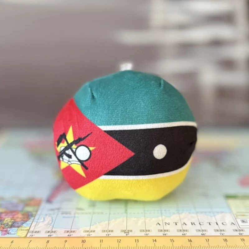 14-Mozambique-4inch-2 Mozambiqueball, Mozambique Countryball Plushie, 4 inch