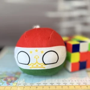 Tajikistanball, Tajikistan Countryball Plushie, 4 inch