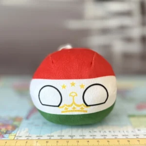 Tajikistanball, Tajikistan Countryball Plushie, 4 inch