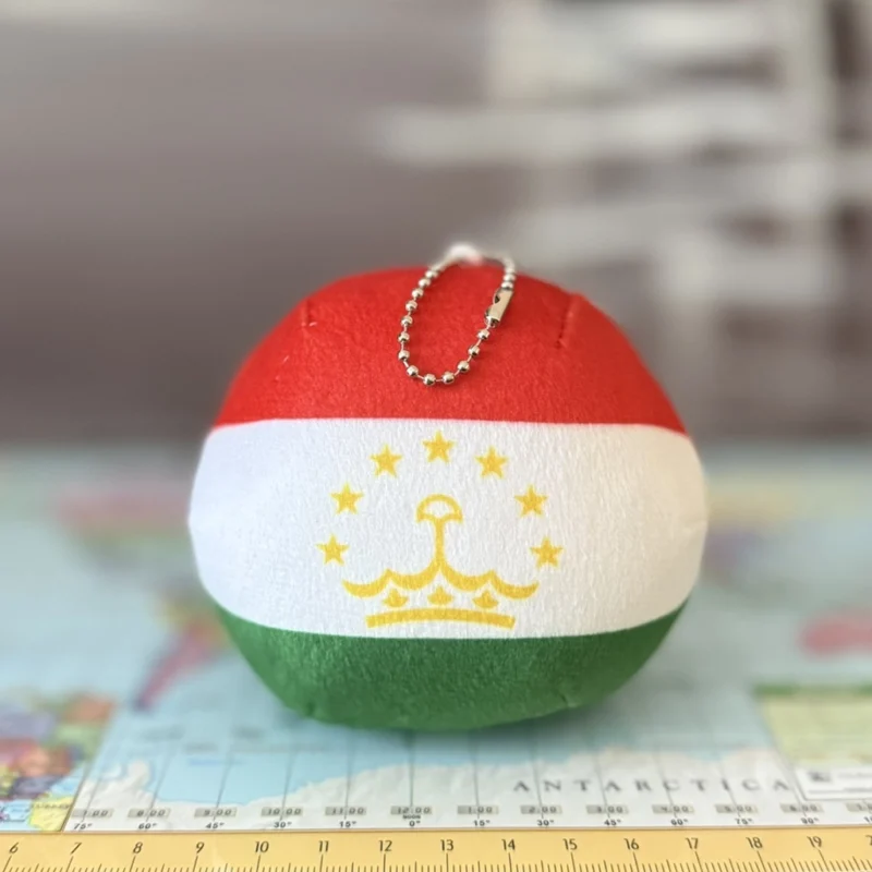 Tajikistanball, Tajikistan Countryball Plushie, 4 inch