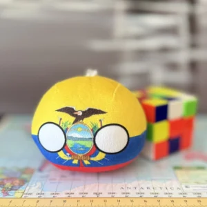 Ecuadorball, Ecuador Countryball Plushie, 4 inch