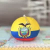 16-Ecuador-4inch-3 Ecuadorball, Ecuador Countryball Plushie, 4 inch