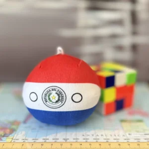 Paraguayball, Paraguay Countryball Plushie, 4 inch