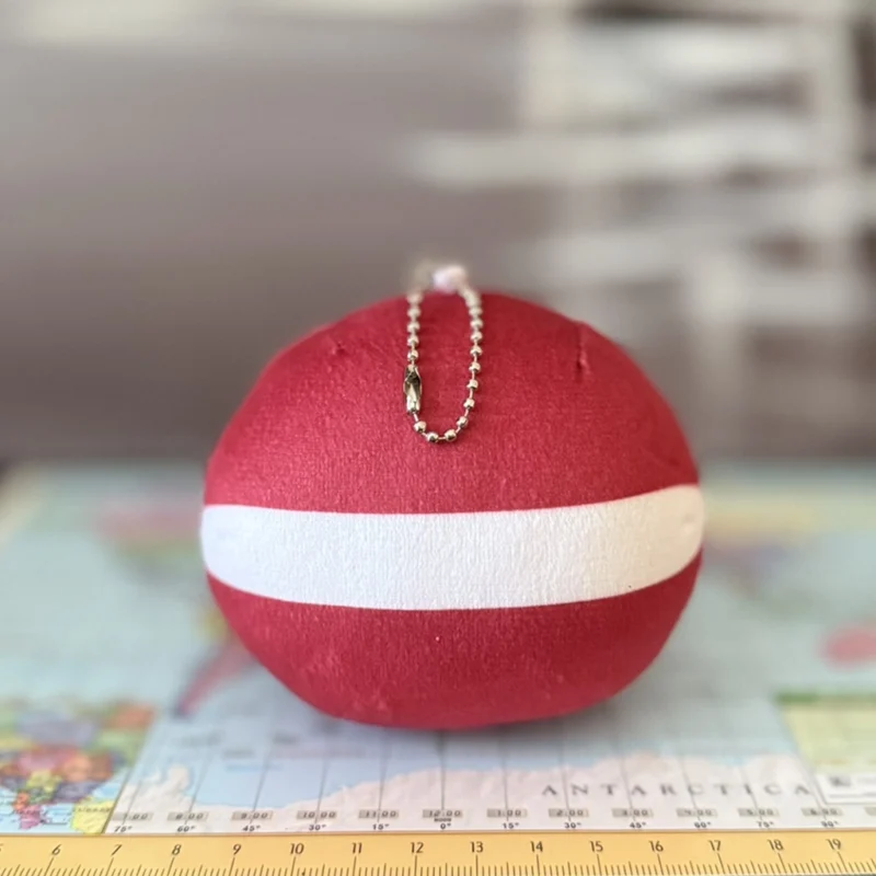 17-Latovia-4inch-3 Latoviaball, Latovia Countryball Plushie, 4 inch