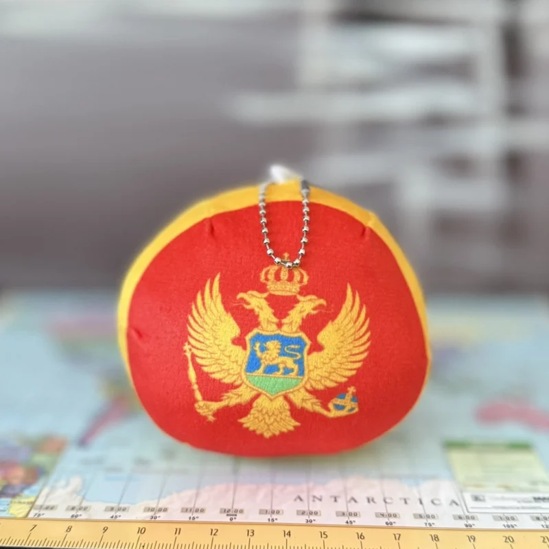 17-Montenegro-4inch-3 Montenegroball, Montenegro Countryball Plushie, 4 inch