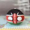 18-Kenya-4inch-2 Kenyaball, Kenya Countryball Plushie, 4 inch