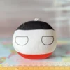 41-German Empire-4inch-2 German Empireball, German Empire Countryball Plushie, 4 inch