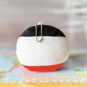 German Empireball, German Empire Countryball Plushie, 4 inch