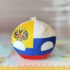 41-Russian Empire-4inch-2 Russian Empireball, Russian Empire Countryball Plushie, 4 inch